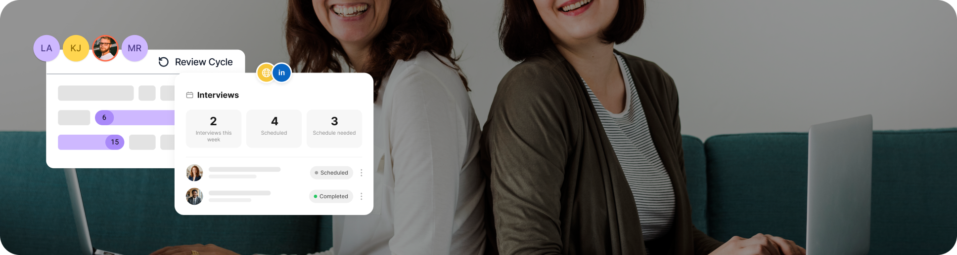 Agency recruiting workflow hero
