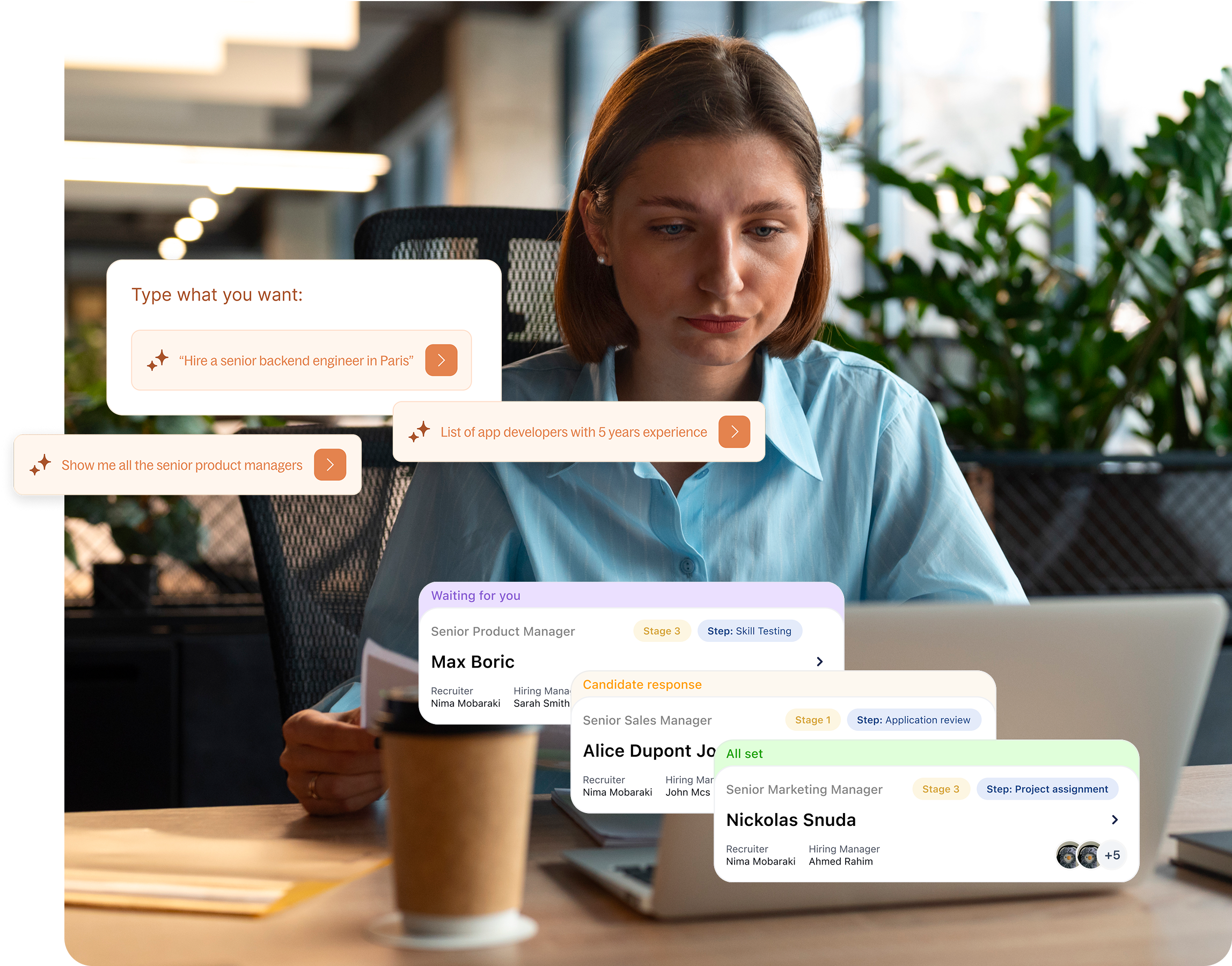 The right interface for the right level of work