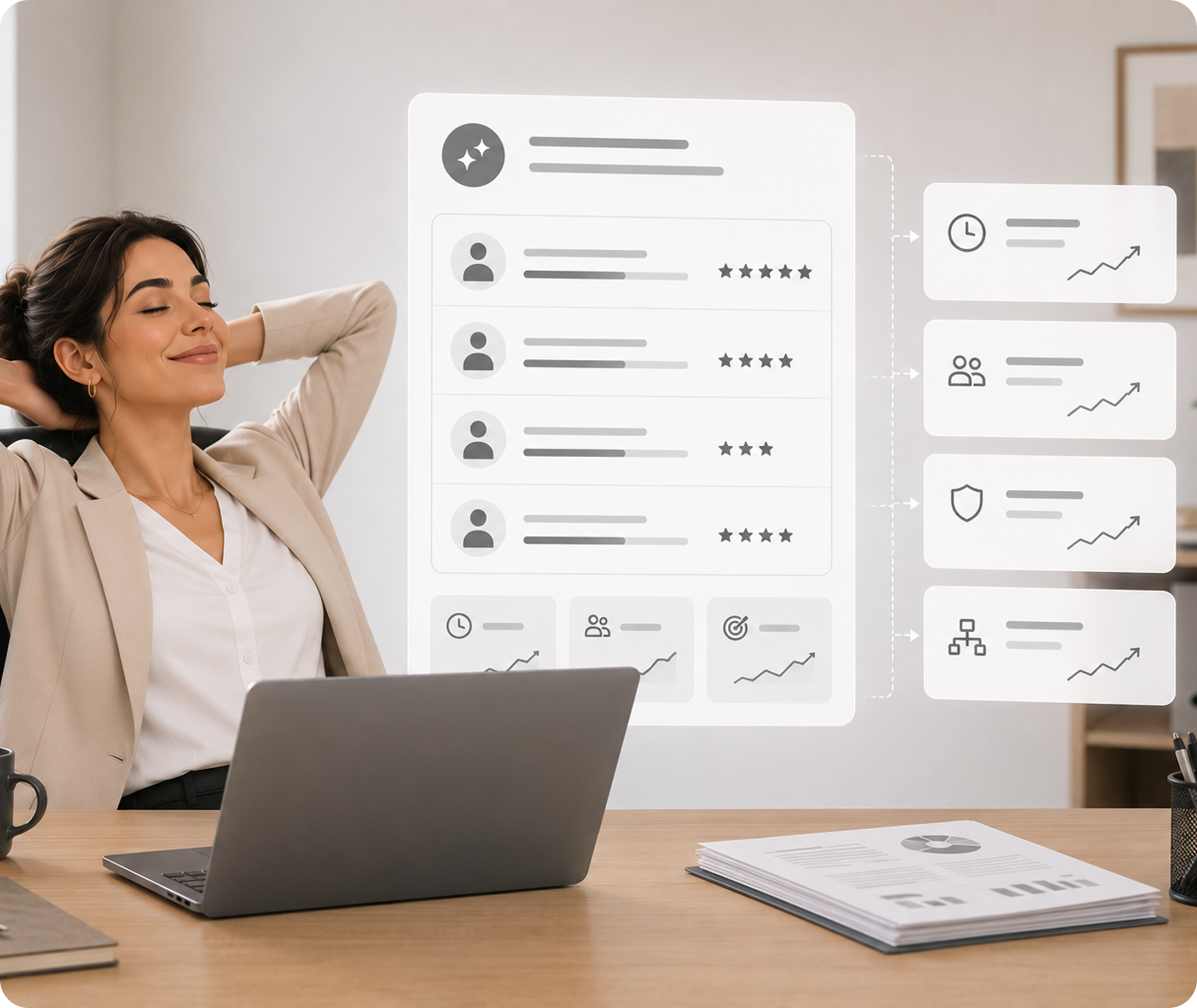 Every candidate is evaluated against the actual role