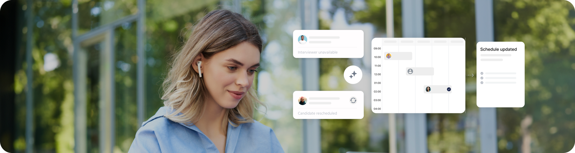 Interview scheduling in LimeRecruits