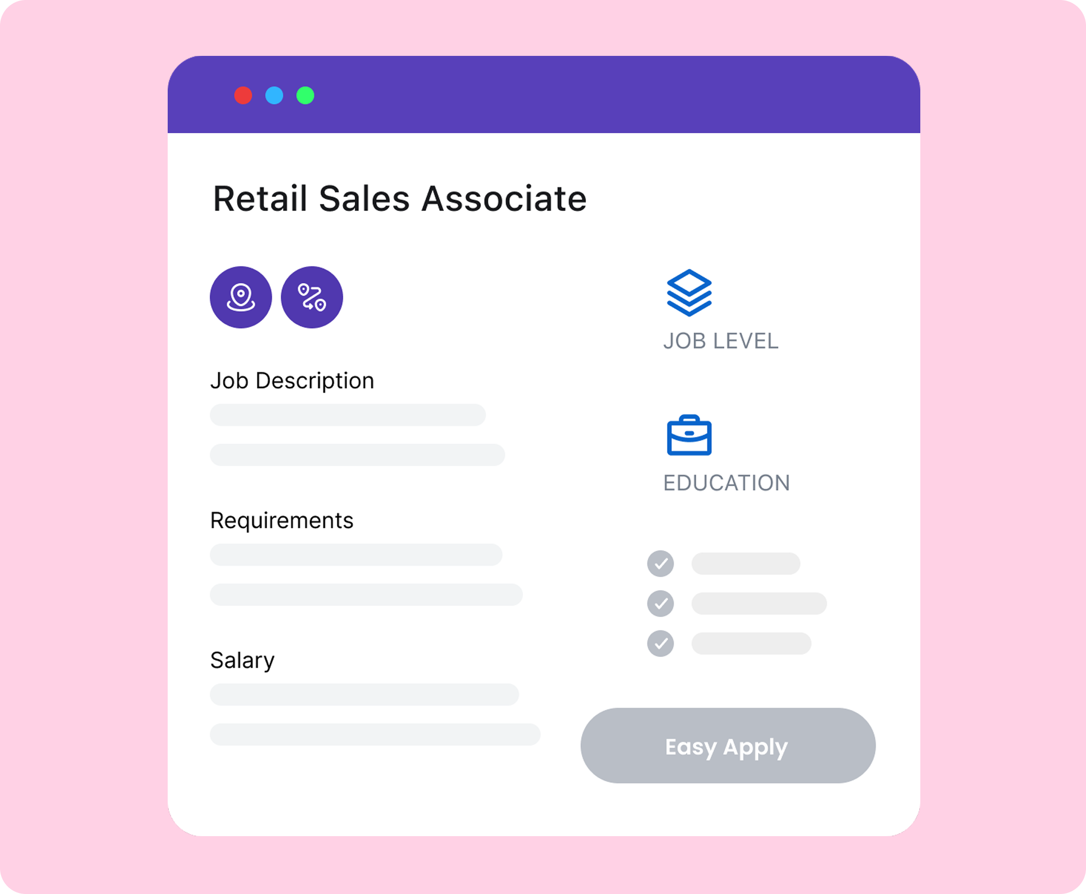 Start with a job page candidates can understand